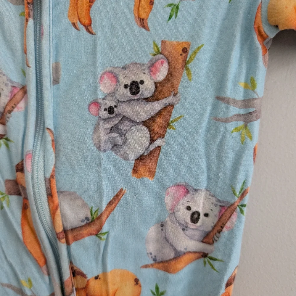 Little Bum Bums Koala Bamboo Pajamas 12-18 Months